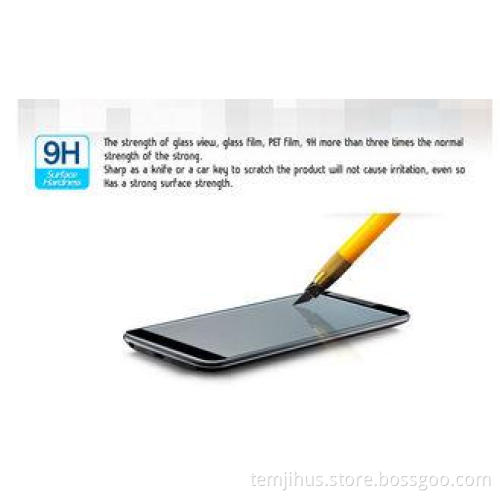 Custom Cell Phone 9H Anti scratch Tempered Glass Film For L